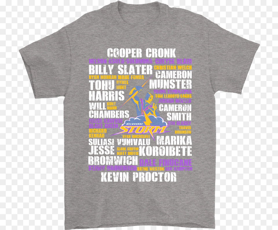 American Football Nfl All Players Team Melbourne Storm Melbourne Storm, Clothing, T-shirt, Shirt Free Transparent Png