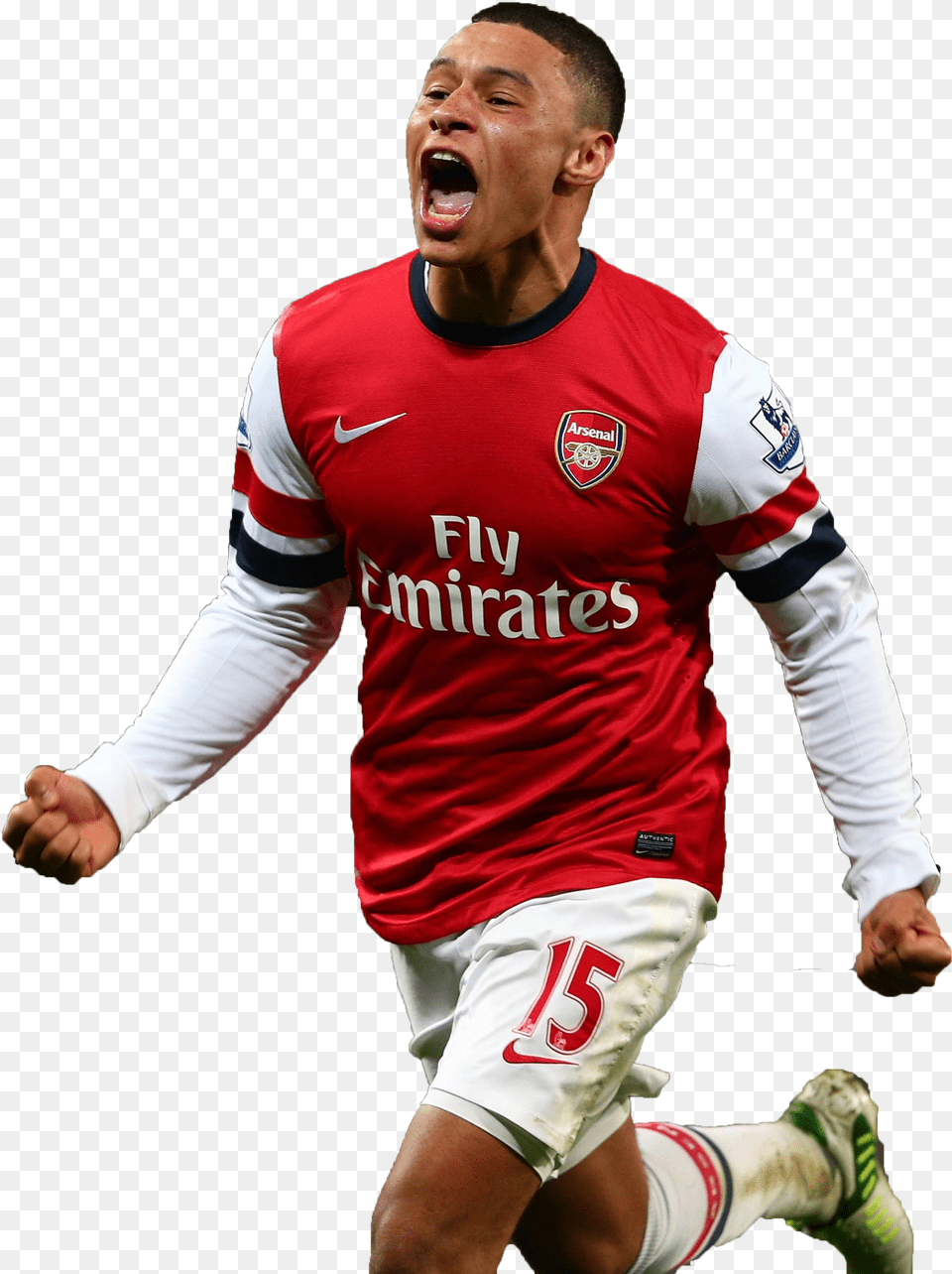 American Football Player Alex Oxlade Chamberlain, Shouting, Angry, Person, Face Png Image