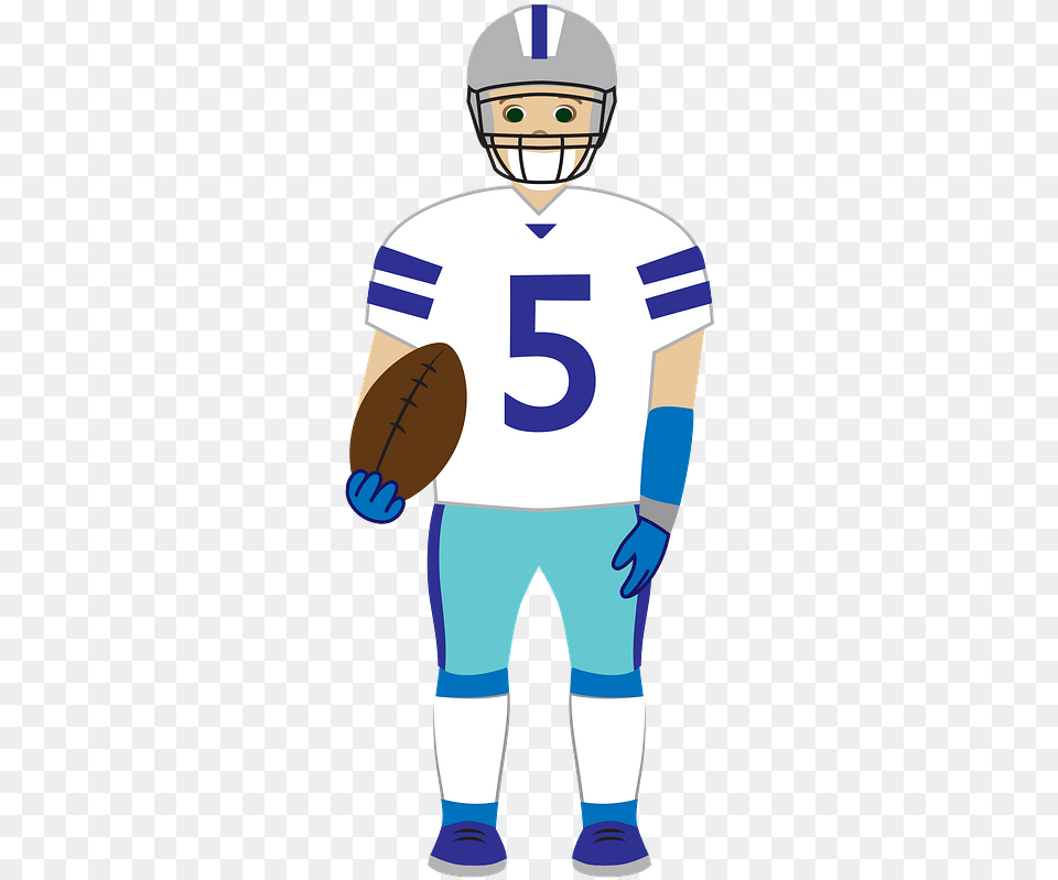 American Football Player Clipart Americna Football Player Clipart, Helmet, Person, People, Playing American Football Free Png