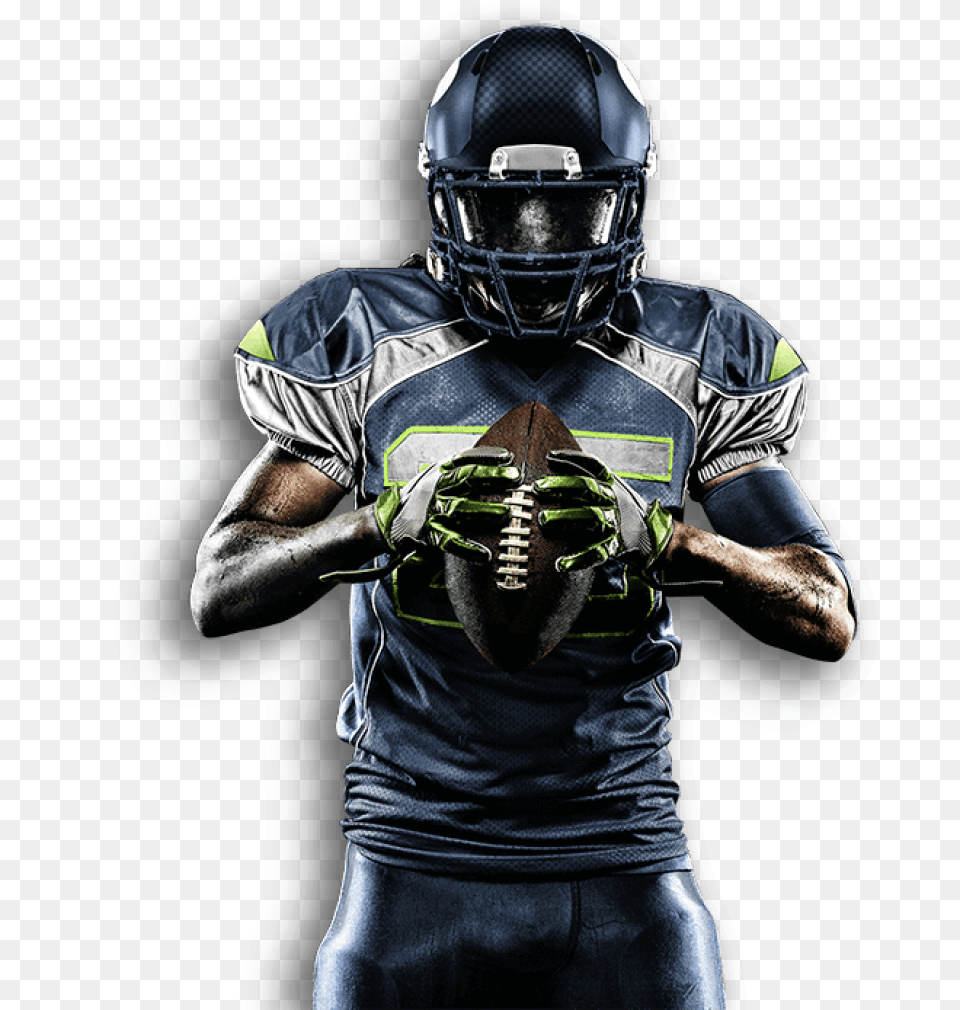 American Football Player Football Player American, Helmet, Adult, Playing American Football, Person Free Png