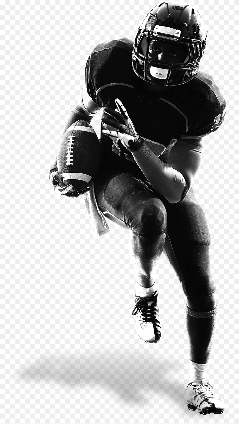 American Football Player Football Player Silhouette American Football, Helmet, American Football, Playing American Football, Person Free Png