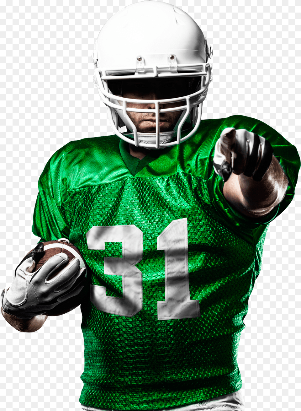 American Football Player Pointing At You Image, Helmet, Sport, American Football, Playing American Football Free Png