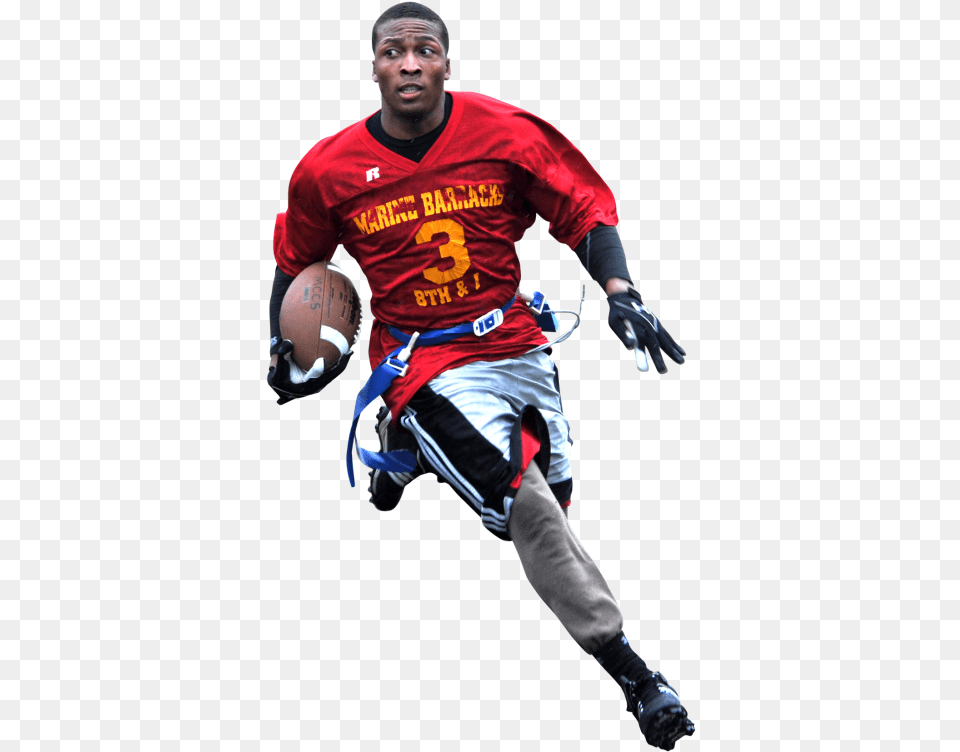American Football Player Transparent Flag Football Players, Helmet, Person, People, Playing American Football Png Image