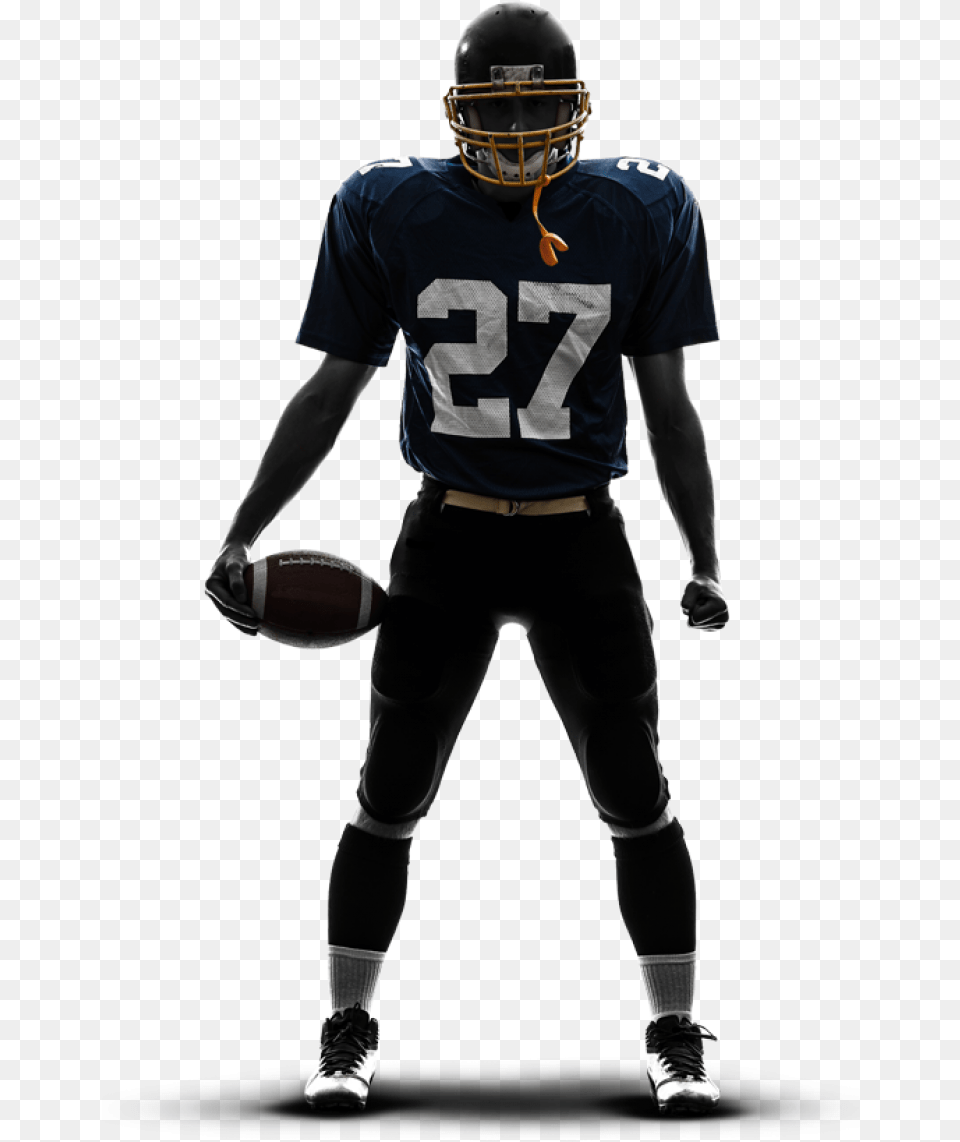 American Football Purepng Transparent Cc0 Transparent American Football Player Silhouette, Sport, Rugby Ball, Ball, Rugby Free Png Download