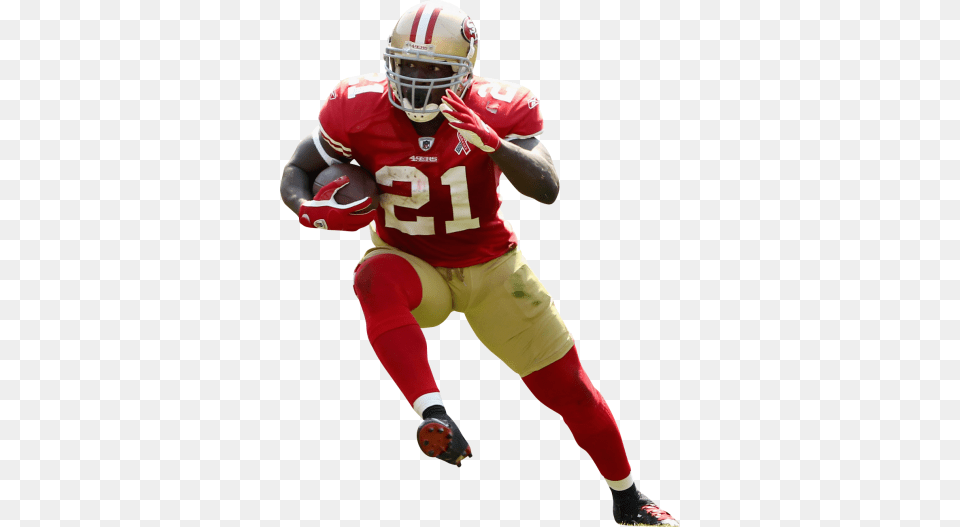 American Football Team Transparent Background 49ers Frank Gore, American Football, Playing American Football, Person, Helmet Free Png Download