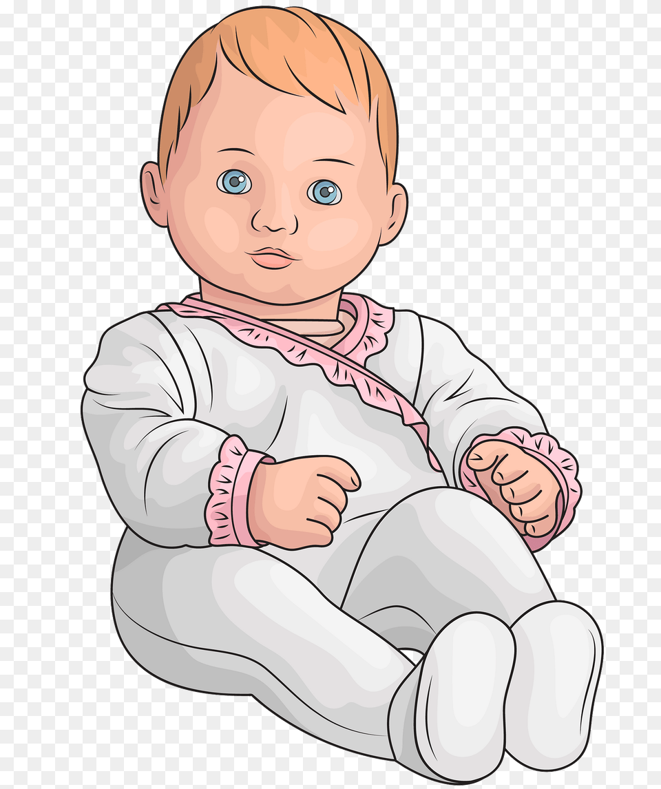 American Girl Bitty Baby Clipart, Face, Head, Person, Photography Png