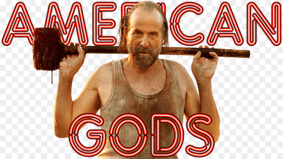 American Gods Image Photo Caption, Adult, Male, Man, Person Free Png