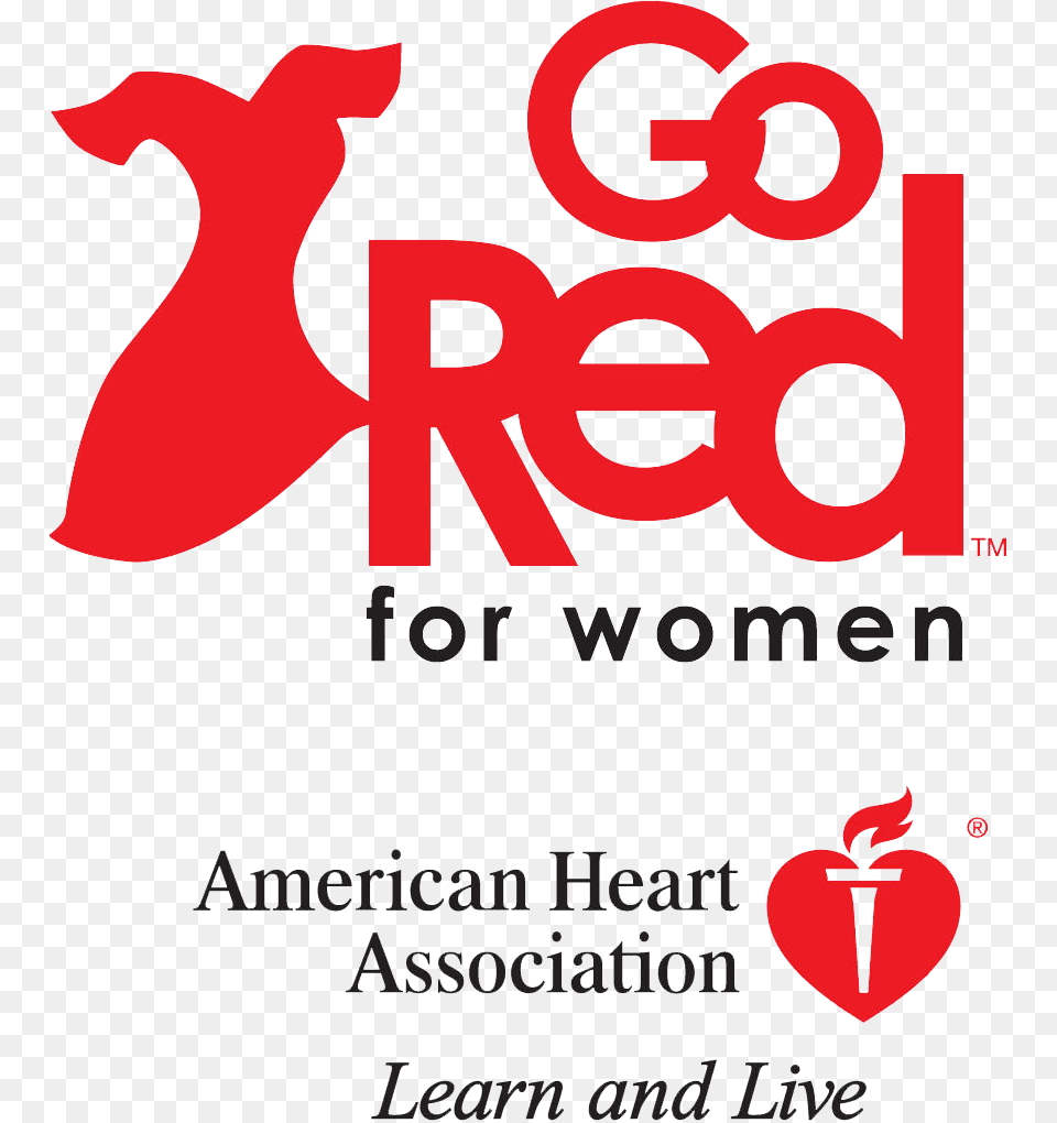 American Heart Association Partnership Go Red For Women, Advertisement, Poster, Dynamite, Weapon Png Image