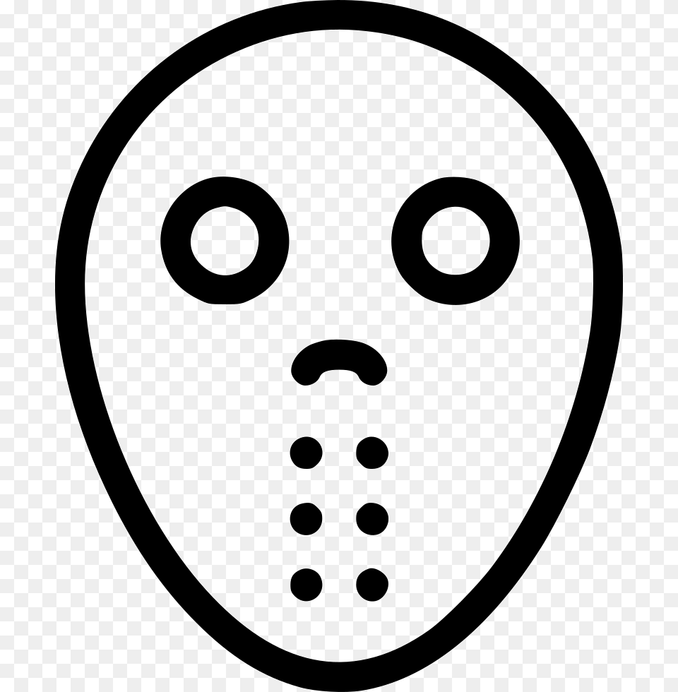 American Horror Story Art Outline, Stencil Free Transparent Png