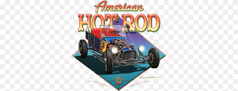 American Hot Rod Heat Transfers Antique Car, Antique Car, Transportation, Spoke, Model T Png Image