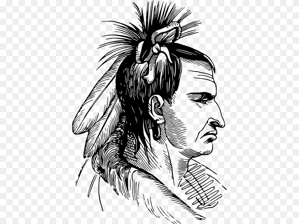 American Indian, Gray Free Transparent Png