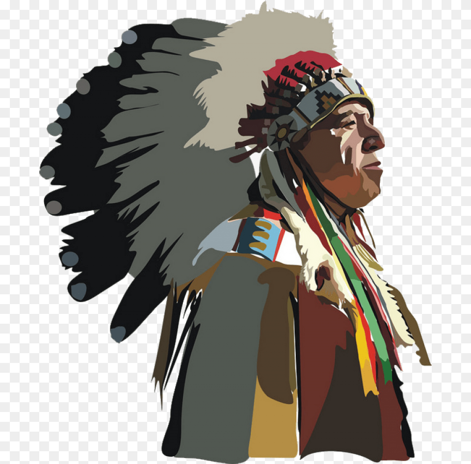 American Indian, Person, Face, Head Png