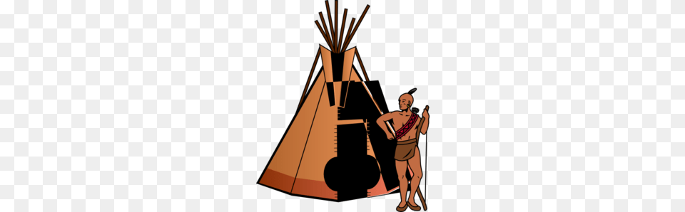 American Indian, Person, Tent, Camping, Outdoors Png Image