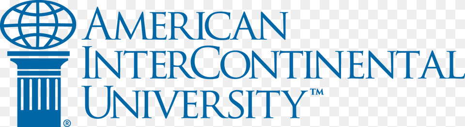 American Intercontinental University Logo, Text, City Free Png Download