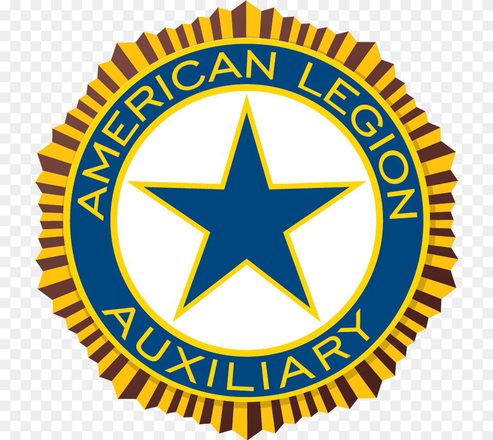 American Legion Auxiliary Logo Transparent, Badge, Symbol, Emblem Free Png
