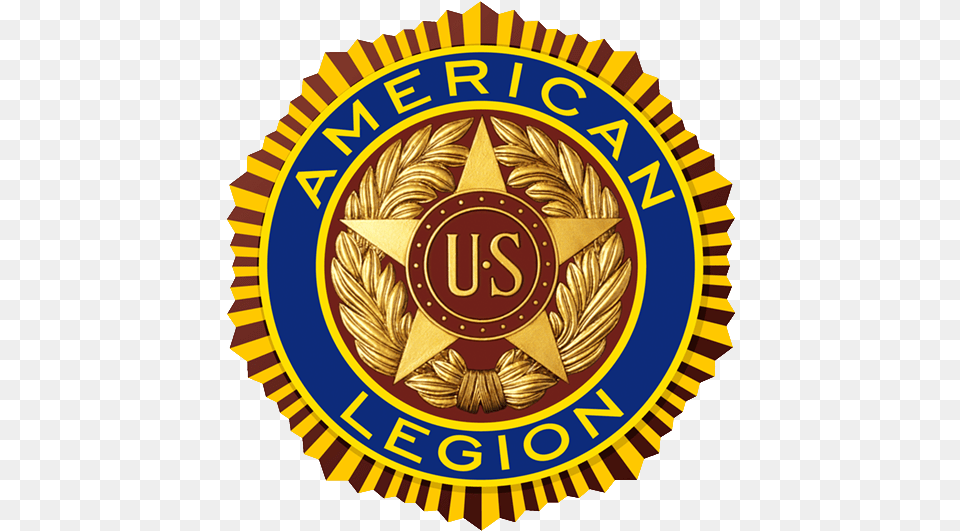 American Legion Logo American Legion Emblem, Badge, Symbol, Disk Free Png