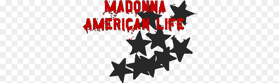 American Life Madonna American Life Logo, Star Symbol, Symbol, Person Free Png Download