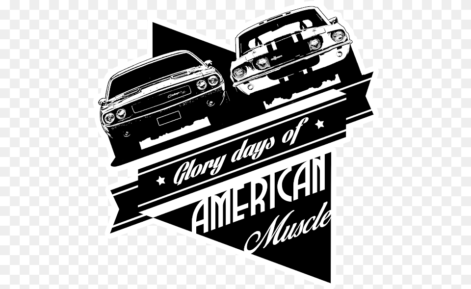 American Muscle Car Logo, Vehicle, Transportation, Advertisement, Architecture Free Transparent Png