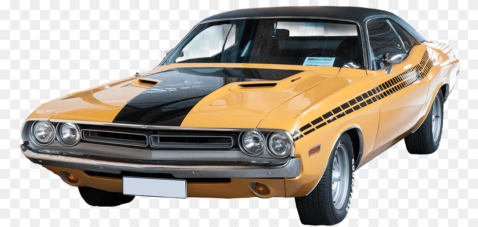 American Muscle Car Old Dodge Charger Transparent, Vehicle, Coupe, Transportation, Sports Car Free Png Download