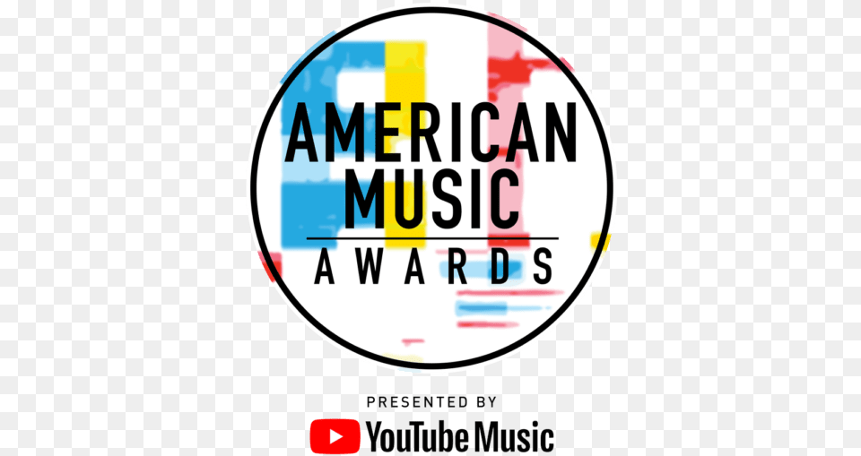 American Music Awards 2018 Logo, Advertisement, Poster, Disk, Sticker Png Image