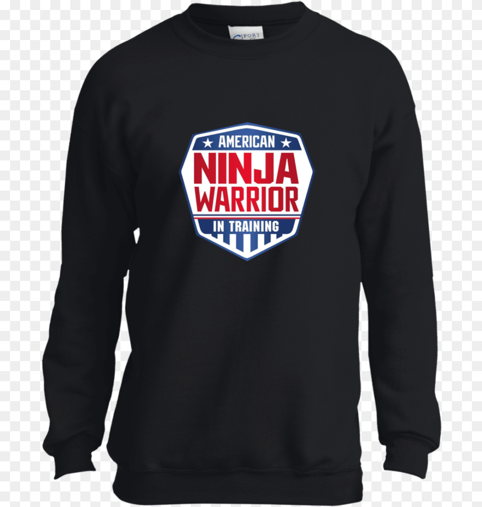 American Ninja Warrior In Training Comfortable Youth Versace T Shirts, Sweatshirt, Clothing, Sweater, Knitwear Free Transparent Png
