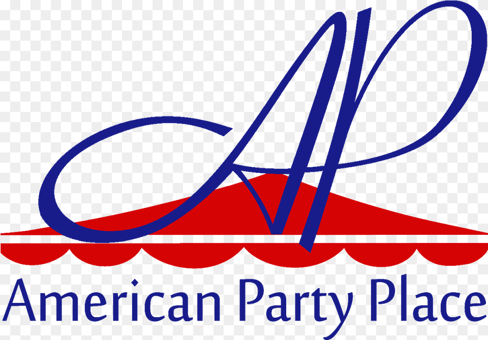 American Party Place, Logo, Light, Text Png