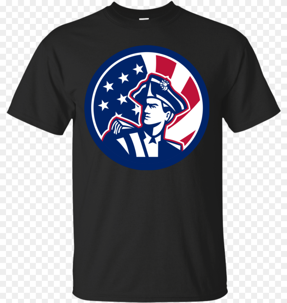 American Patriot Usa Flag Icon Gildan Ultra Cotton American Patriot Icon, Clothing, T-shirt, Shirt, Baby Free Png