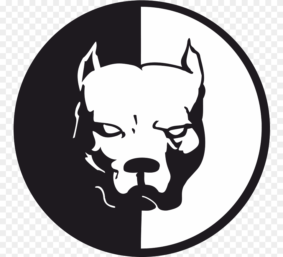 American Pit Bull Terrier Car Bulldog Pitbull Sticker, Stencil, Face, Head, Person Free Transparent Png