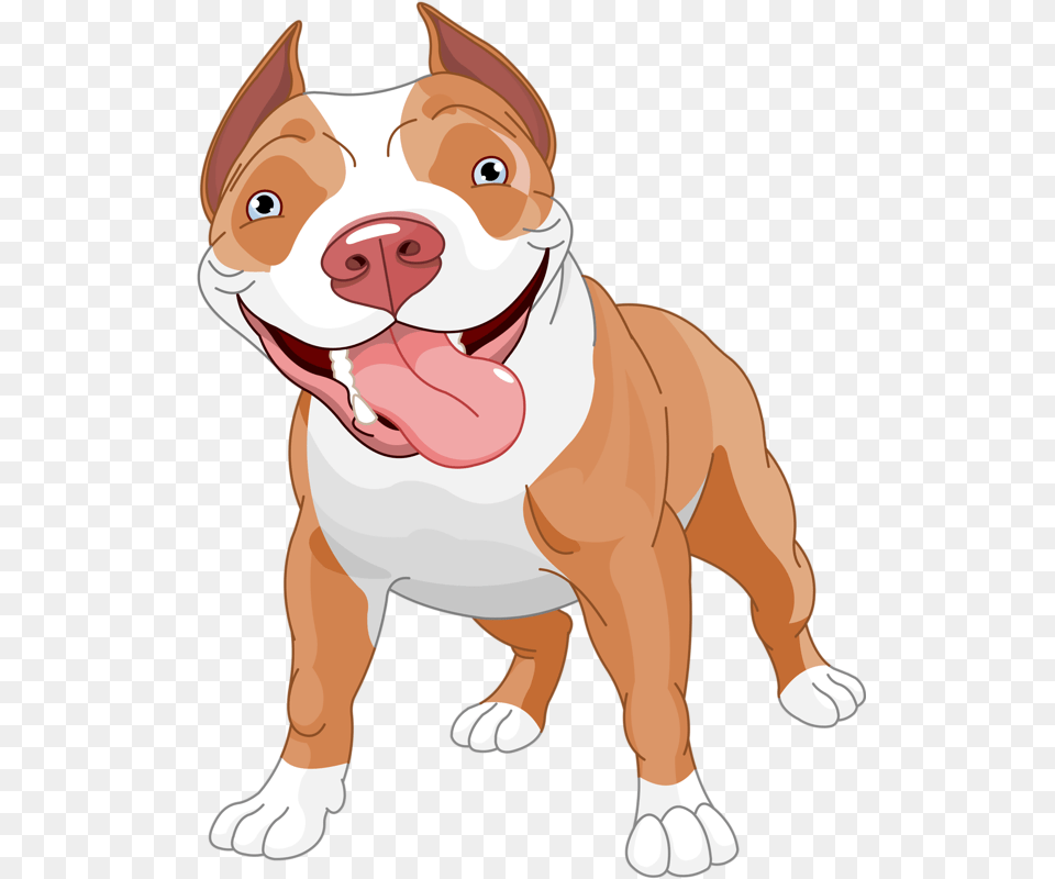 American Pit Bull Terrier Clip Art Pitbull Dog Cartoon, Animal, Bulldog, Canine, Mammal Free Png