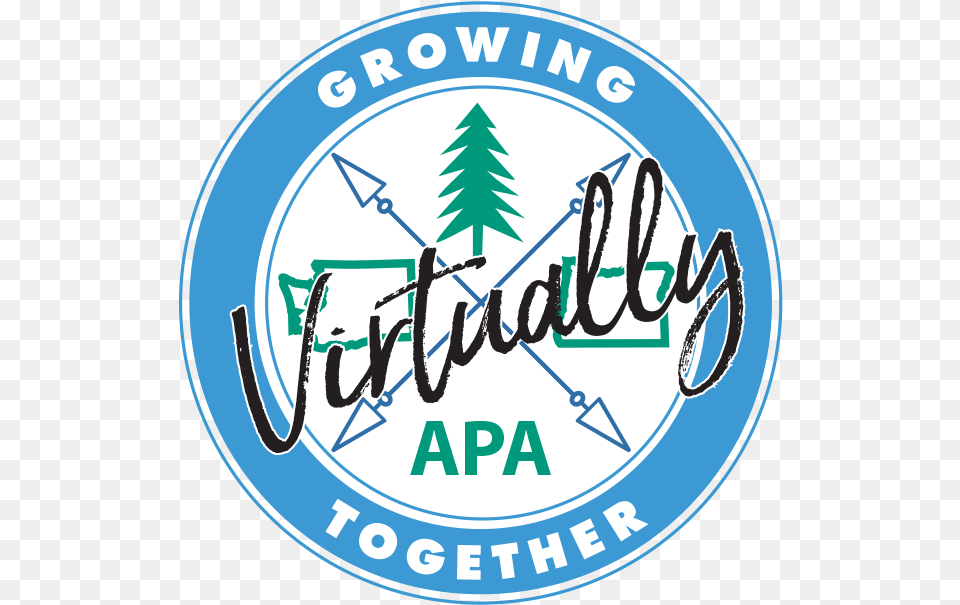 American Planning Association Washington Chapter Emblem, Logo, Disk Png Image