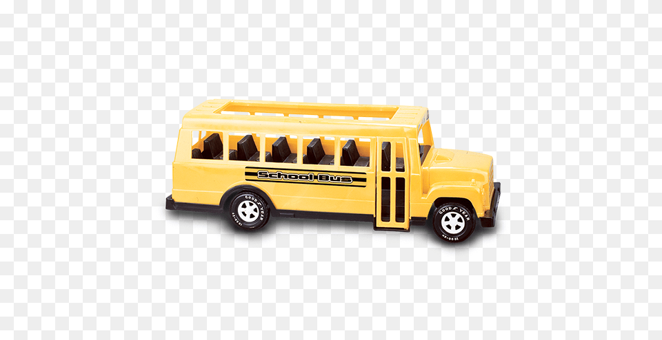 American Plastic Toys Bus, Transportation, Vehicle, School Bus Png Image