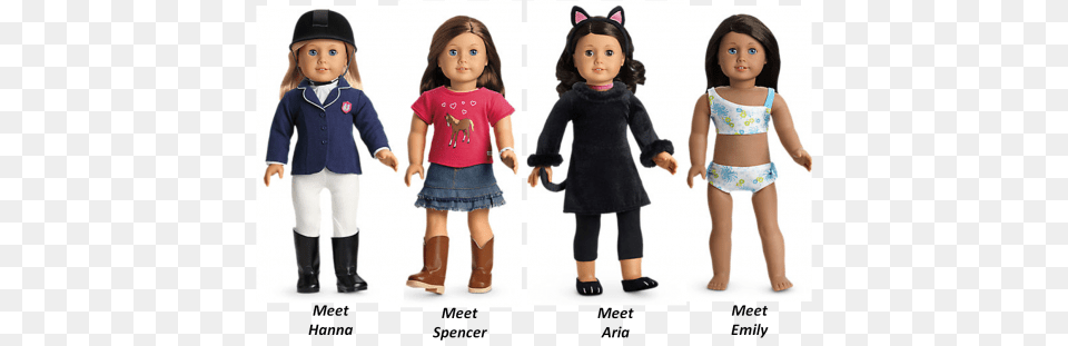 American Pop Figures Pretty Little Liars, Doll, Toy, Child, Female Free Png