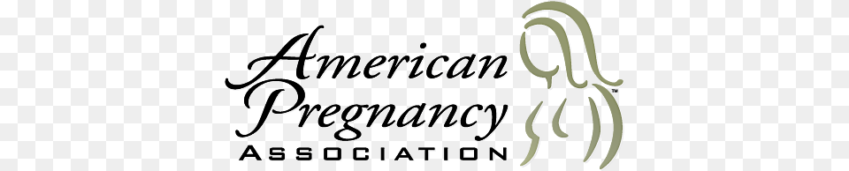 American Pregnancy Association Americanpregnancy Org Logo, Calligraphy, Handwriting, Text, Blackboard Png