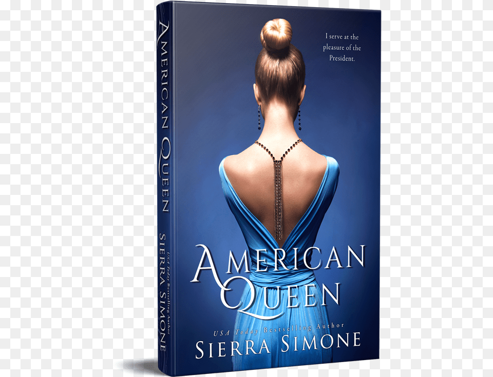 American Queen Hardcover 3d Sierra Simone Book Cover, Woman, Adult, Female, Publication Png Image