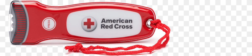 American Red Cross Led Flat Flashlight With Magnet, Lamp, First Aid, Logo Free Transparent Png