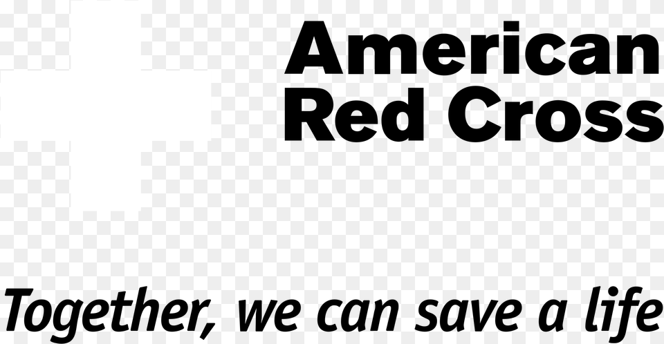 American Red Cross Logo Black And White Human Action, Symbol Png