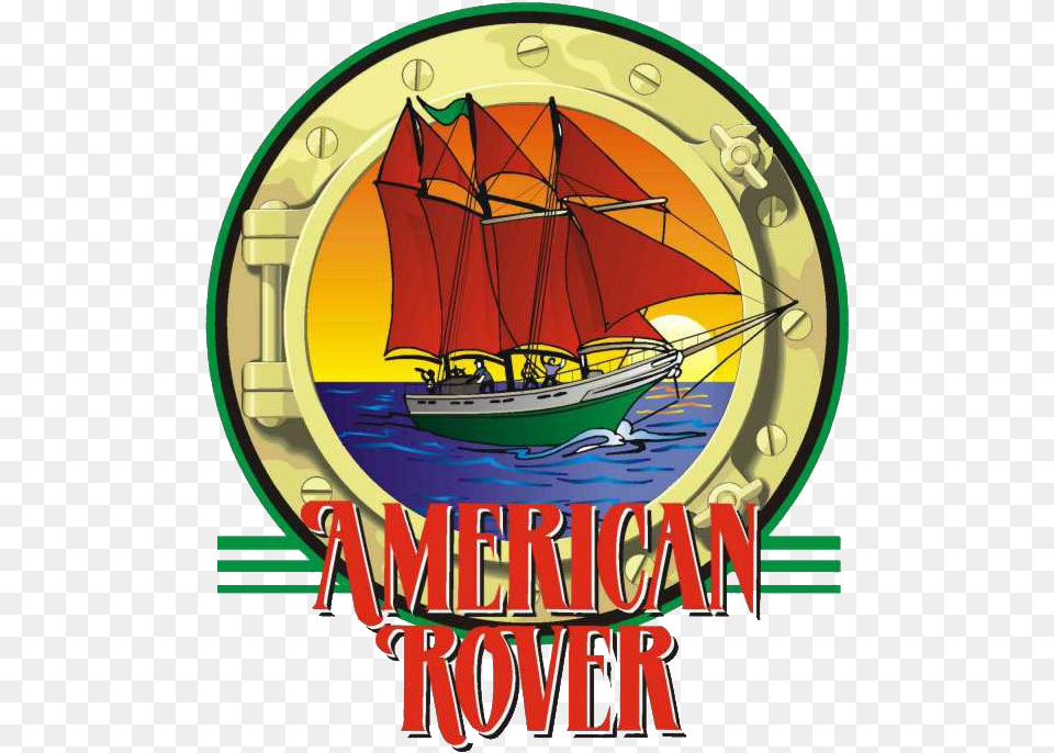American Rover Sailing Cruises American Rover, Boat, Sailboat, Transportation, Vehicle Png
