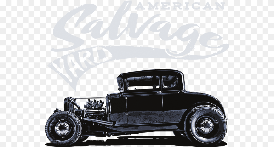 American Salvage Yard Rat Antique Car, Transportation, Vehicle, Machine, Spoke Free Transparent Png