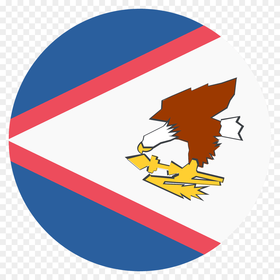 American Samoa Flag Emoji Clipart, Logo, Animal, Bird, Eagle Png Image