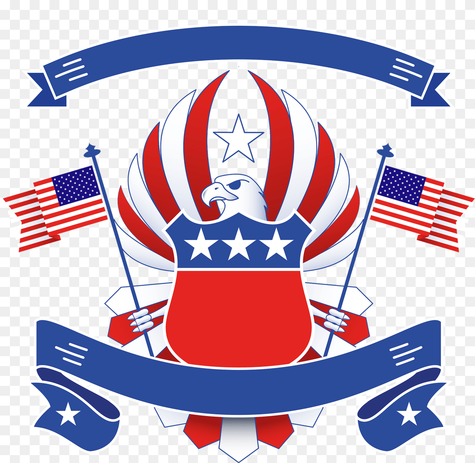 American Seal Clipart, American Flag, Flag, Emblem, Symbol Free Transparent Png