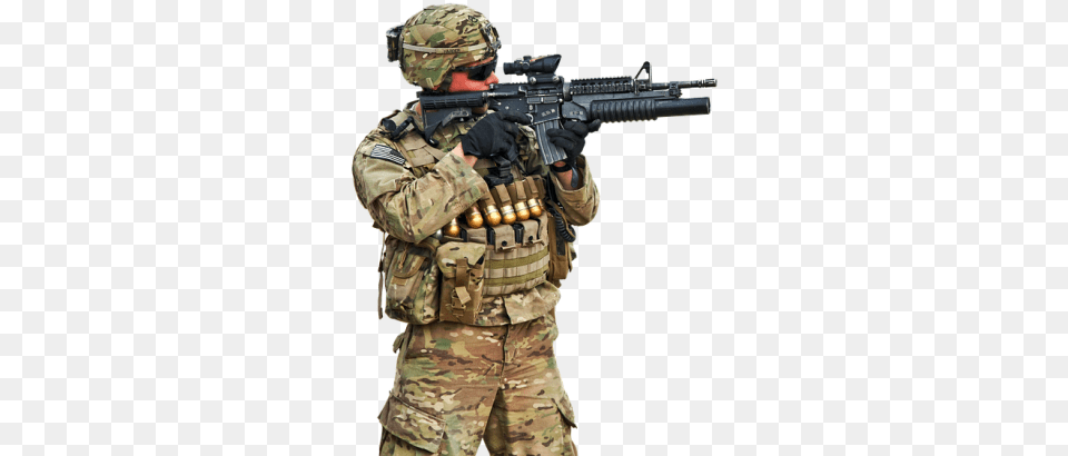 American Soldier Vector Clipart Psd American Soldiers, Weapon, Gun, Firearm, Rifle Png Image