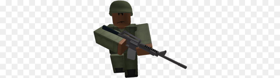 American Soldier Vietnam Roblox American Roblox Soldier, Firearm, Gun, Rifle, Weapon Free Png