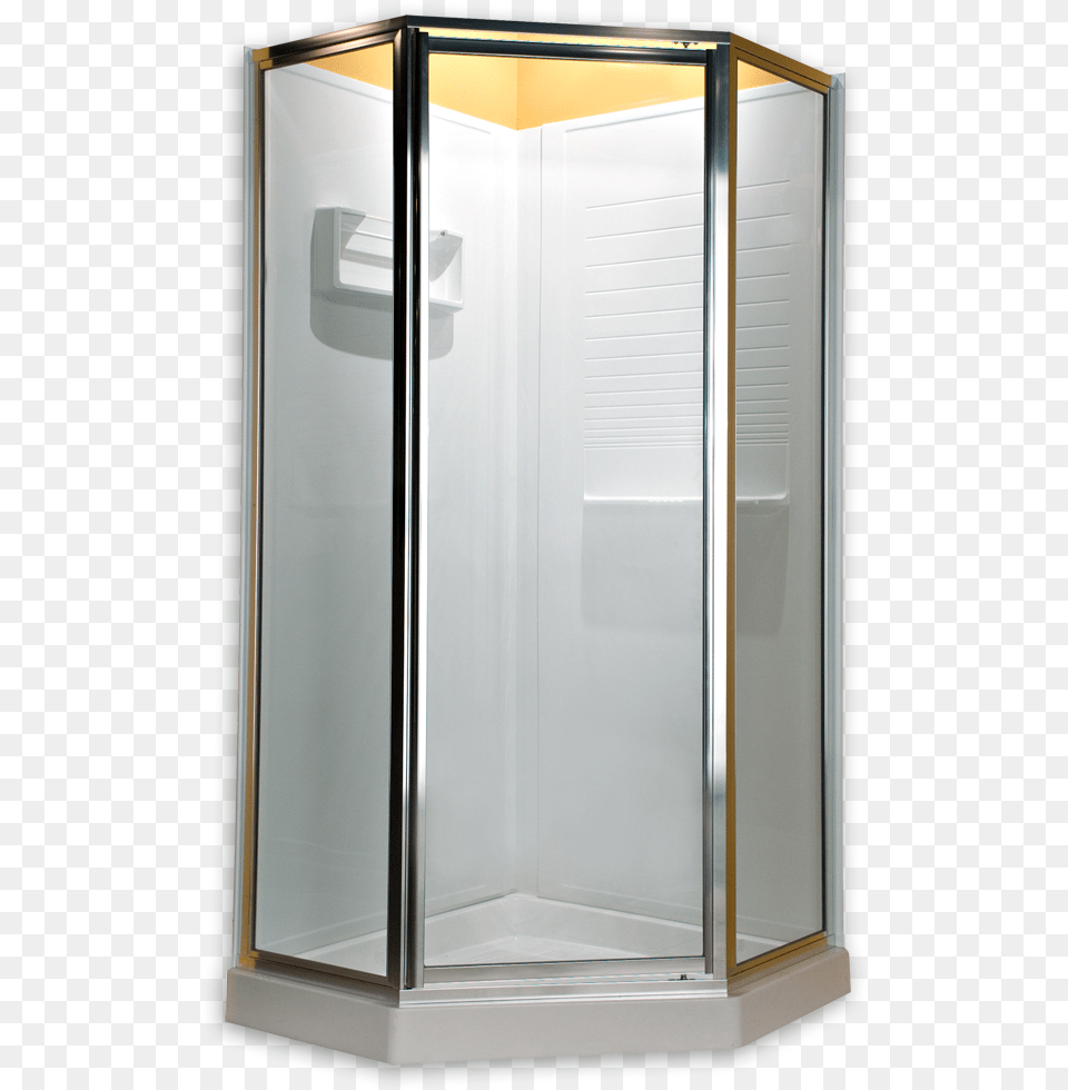 American Standard Custom Euro Frameless Neo Angle Door, Indoors, Bathroom, Room, Shower Free Transparent Png