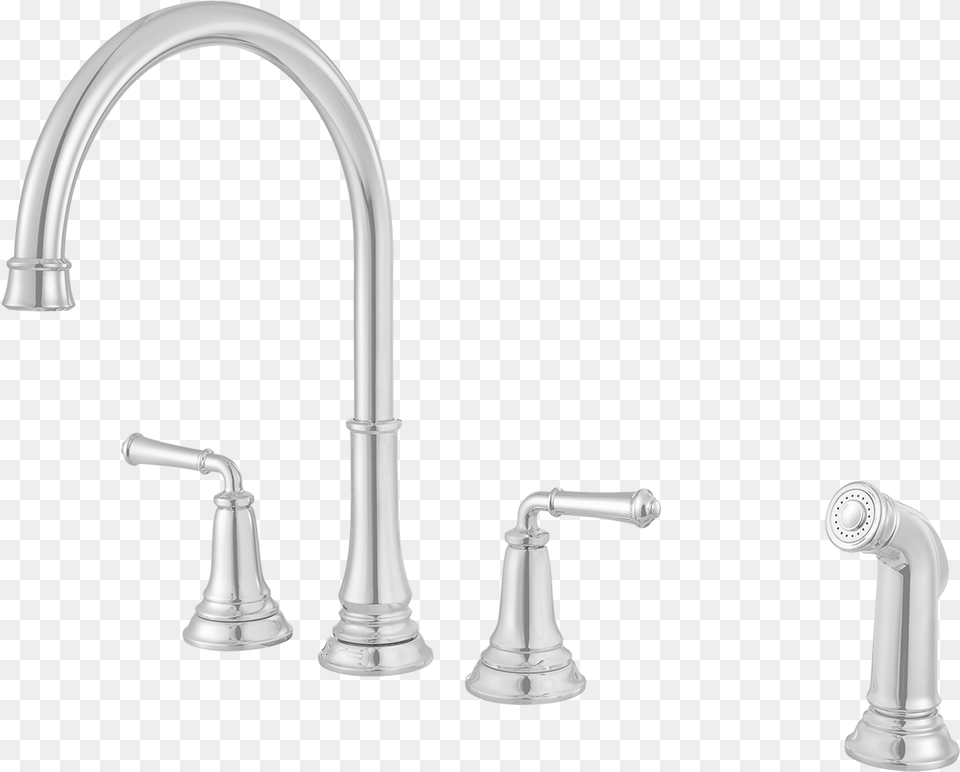 American Standard Delancey Widespread Kitchen Faucet Tap, Sink, Sink Faucet Free Png Download