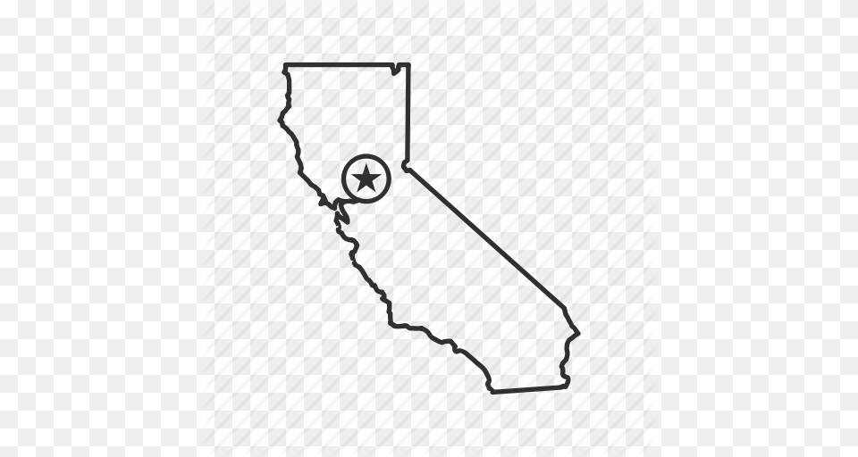American State California Capital Geography Map Sacramento, Accessories, Formal Wear, Tie, Christmas Png