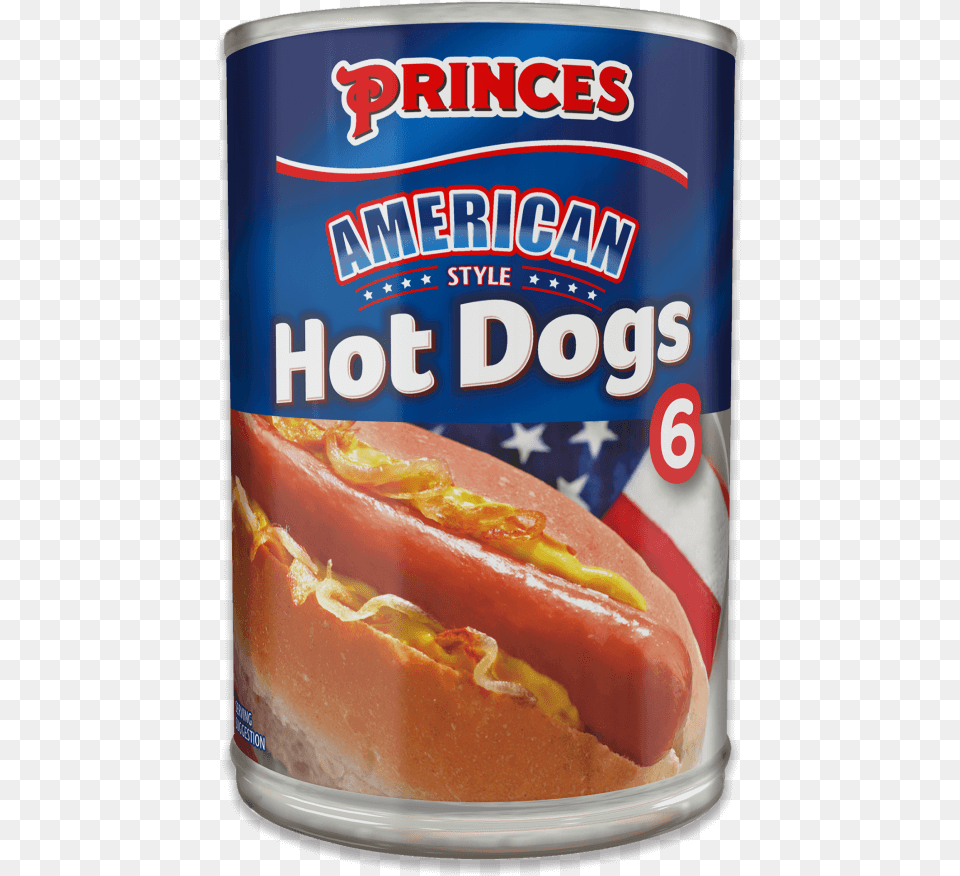American Style Hot Dogs American Hot Dog Can, Food, Hot Dog, Tin Free Transparent Png