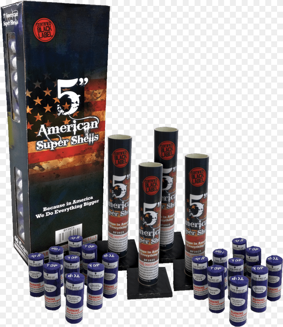 American Super Shells, Tin, Can Free Transparent Png