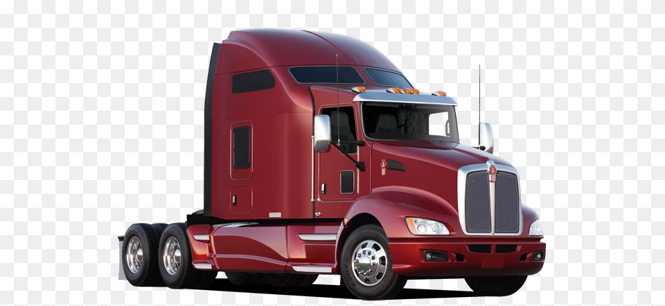 American Truck Red, Trailer Truck, Transportation, Vehicle, Bumper Free Png Download