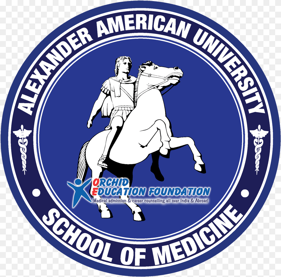 American University Logo, Person, Face, Head, Animal Free Png Download
