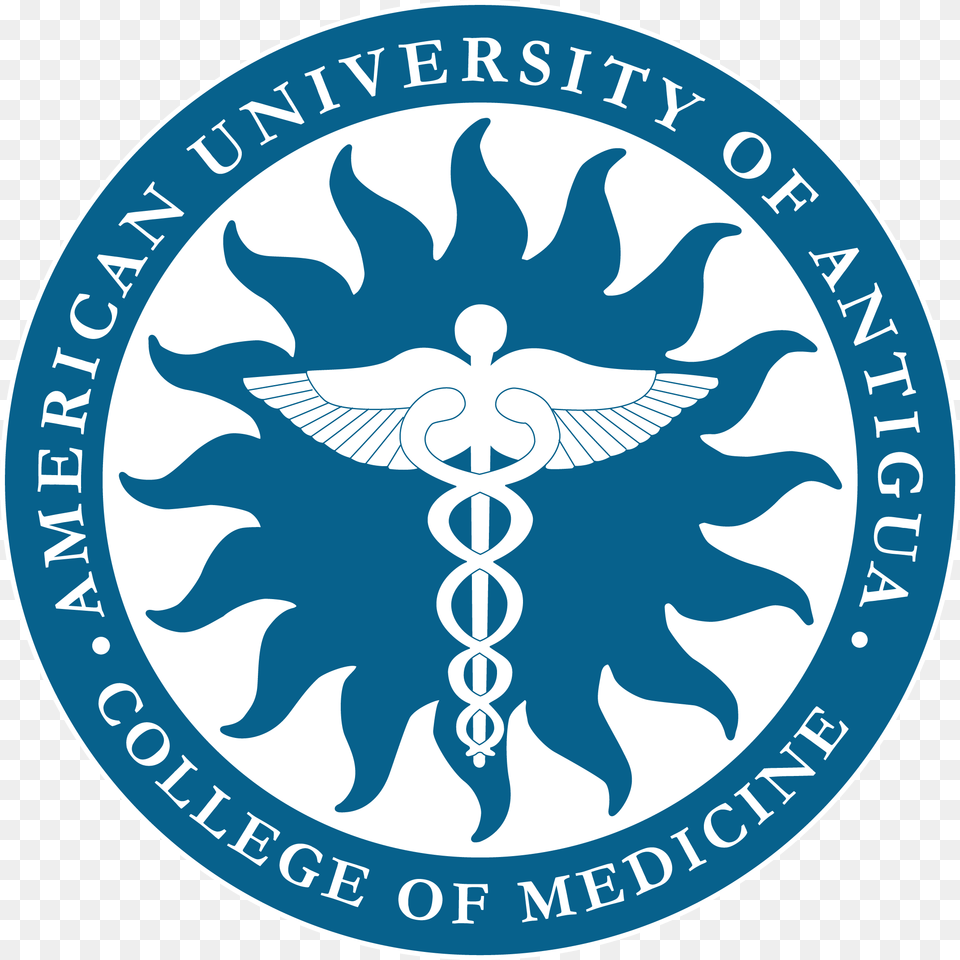 American University Of Antigua Caribbean Medical School American University Of Antigua Logo, Emblem, Symbol, Badge Free Png